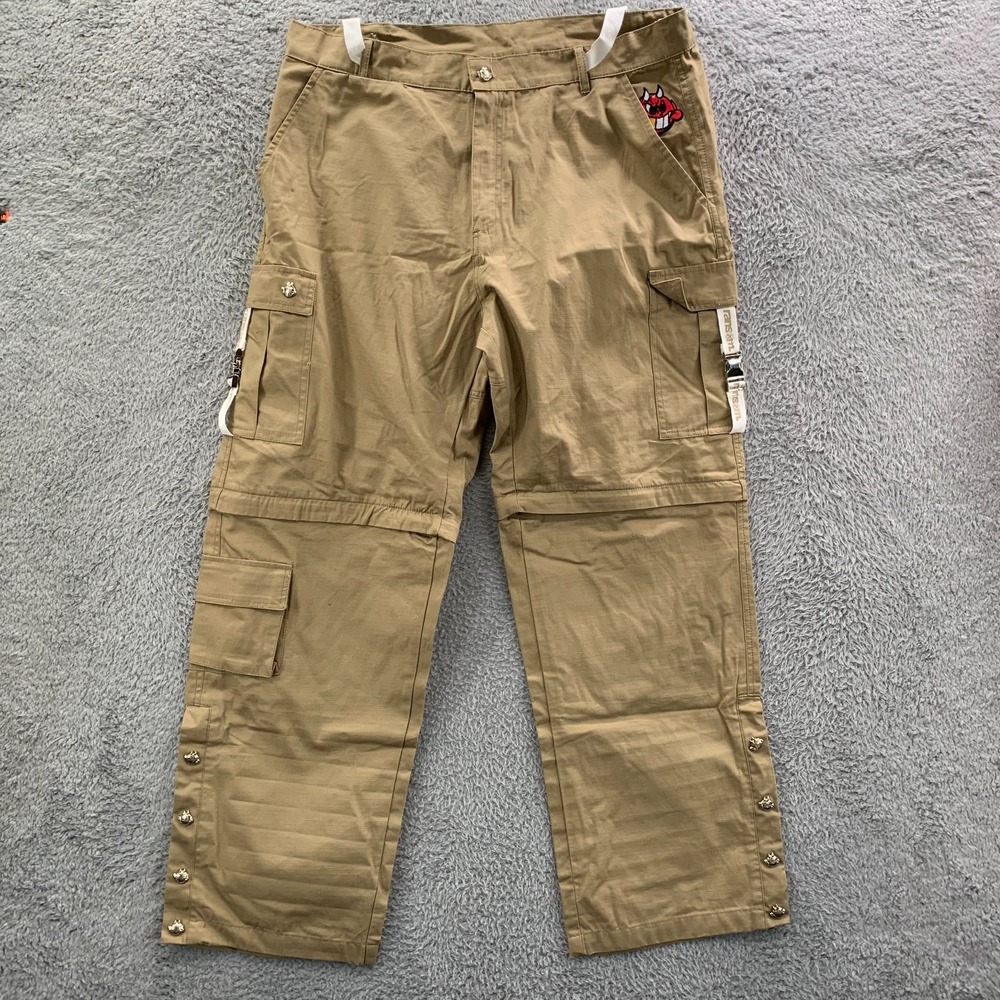 RANSOM Pants Mens Large Beige Convertible